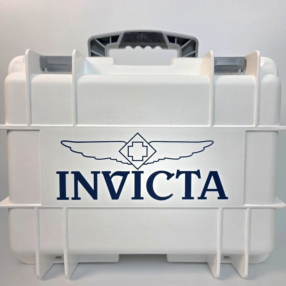 NEW Invicta Limited Edition 8-Slot Dive Impact Watch Case White/Gray